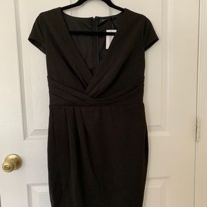 Banjul Black V-Neck Cocktail Dress Size Large